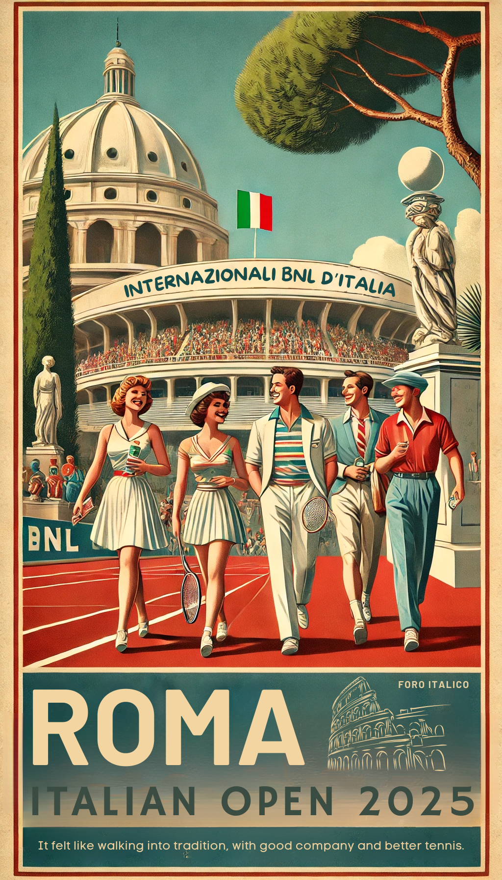 Roma – Spectator Series (Foro Italico Walk)